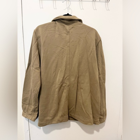 EVERLANE cotton heavy over shirt tan large - Picture 5 of 5